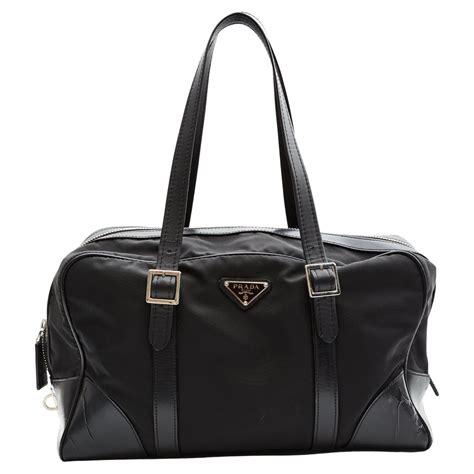 prada mini duffle bag|Prada nylon duffel bags.